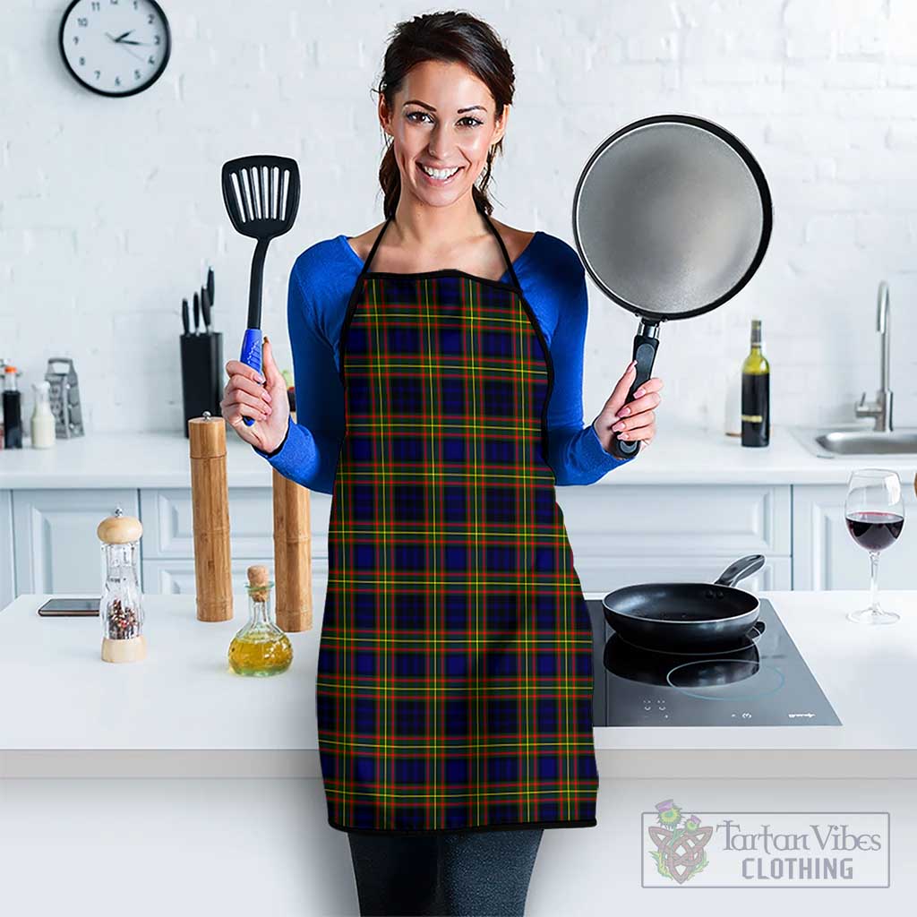 McClellan Modern Tartan Apron Black S 38x47 cm - Tartan Vibes Clothing