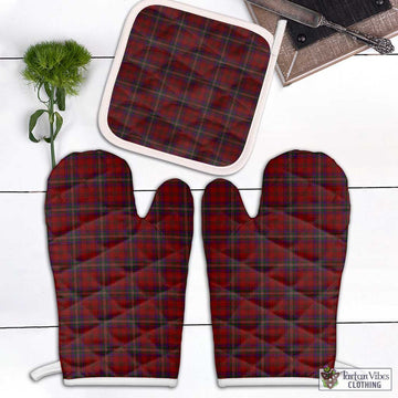 McClure Tartan Combo Oven Mitt & Pot-Holder Combo 2 Oven Mitt & 1 Pot-Holder Black - Tartan Vibes Clothing