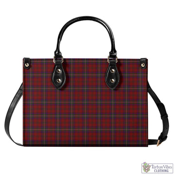 McClure Tartan Luxury Leather Handbags L - Tartan Vibes Clothing