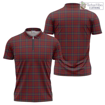 McClure Tartan Zipper Polo Shirt Unisex - Tartan Vibes Clothing