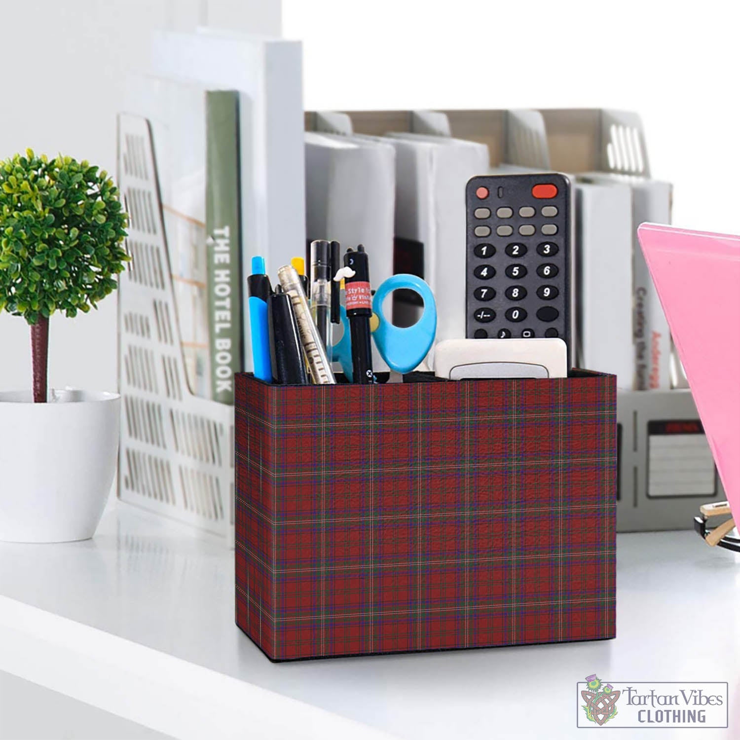 McClure Tartan Pen Holder One Size 5.9"(L)*2.7"(W)*4.3"(H) - Tartan Vibes Clothing