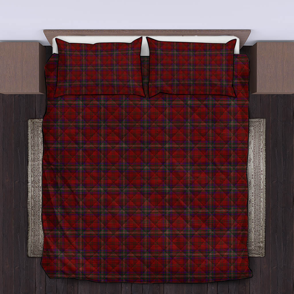 McClure Tartan Quilt Bed Set King - Tartan Vibes Clothing