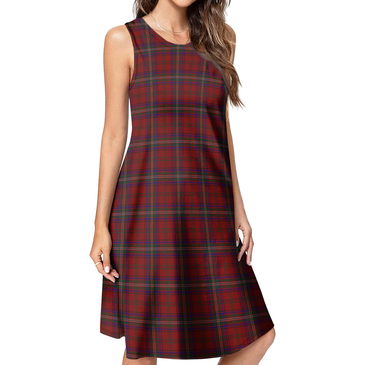 McClure Tartan Womens Casual Dresses - Tartanvibesclothing