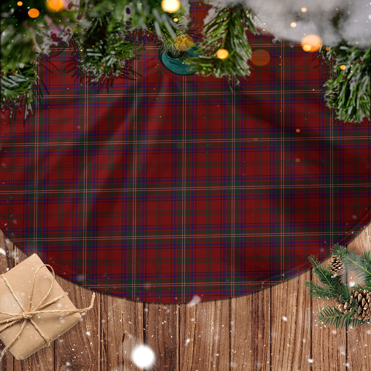 McClure Tartan Christmas Tree Skirt - Tartan Vibes Clothing