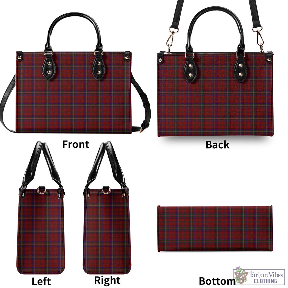 McClure Tartan Luxury Leather Handbags - Tartan Vibes Clothing