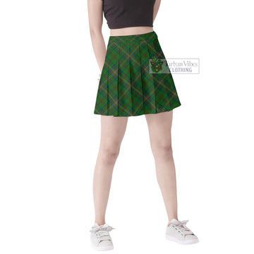 McClure Hunting Tartan Women's Plated Mini Skirt