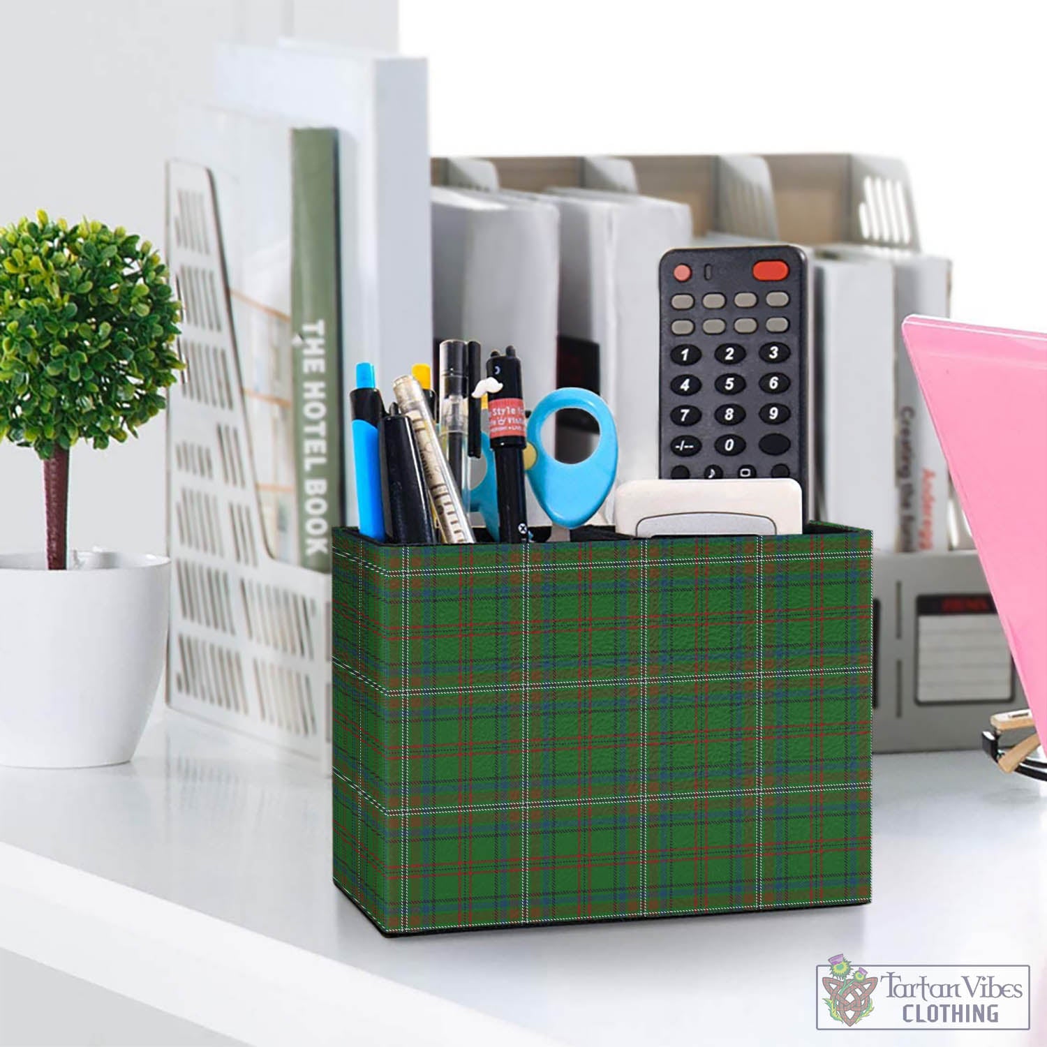 McClure Hunting Tartan Pen Holder One Size 5.9"(L)*2.7"(W)*4.3"(H) - Tartan Vibes Clothing