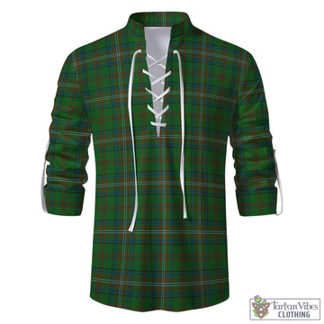 McClure Hunting Tartan Men's Scottish Traditional Jacobite Ghillie Kilt Shirt - Tartan Vibes Clothing