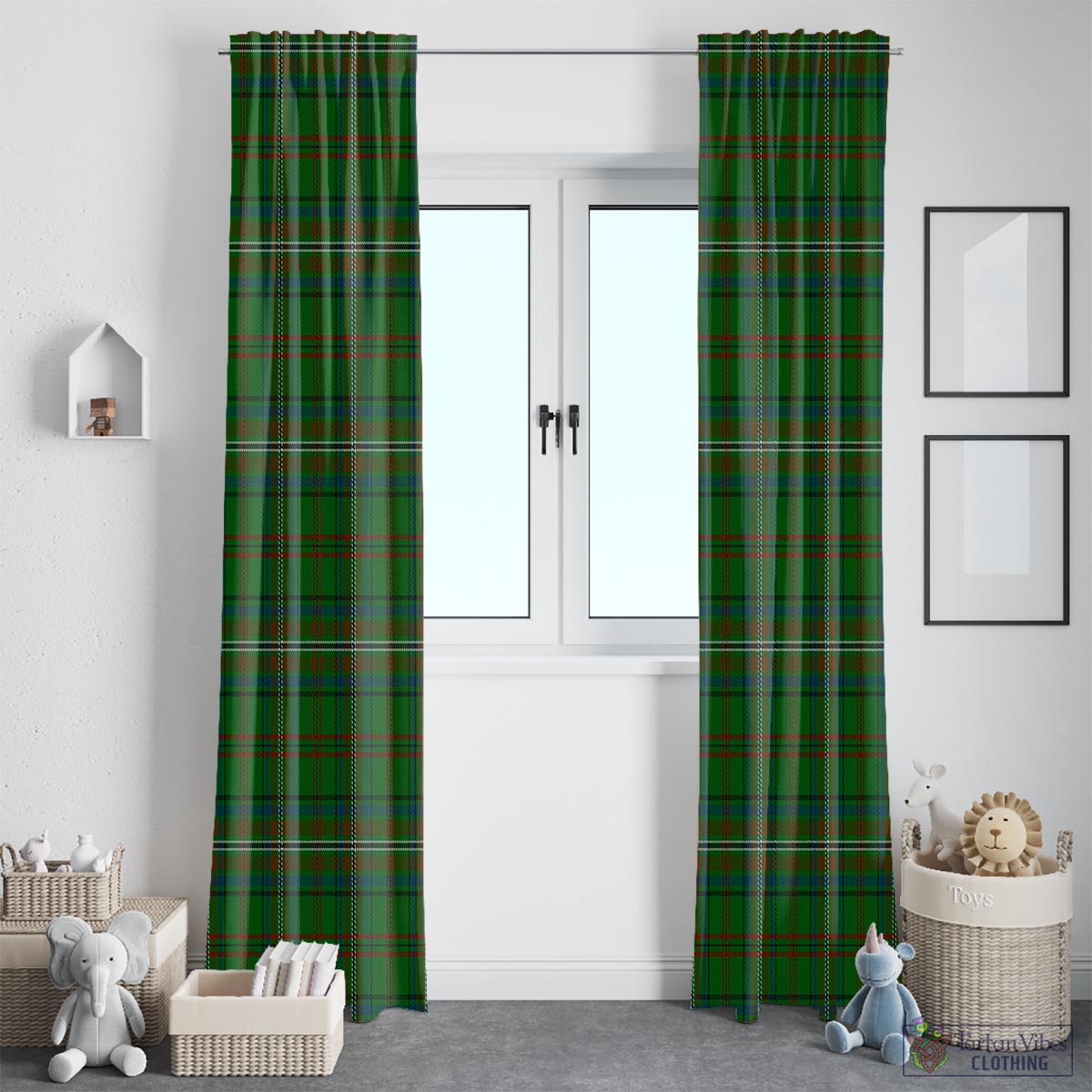 McClure Hunting Tartan Window Curtain