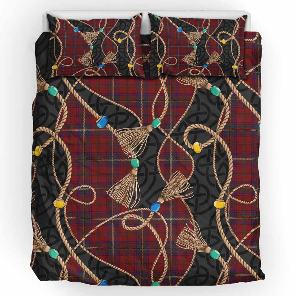 McClure Scottish Tartan Twisted Ropes Stylized Bedding Set UK Bedding Set UK King 91*87 inch - Tartan Vibes Clothing