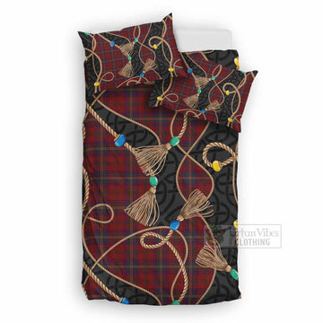 McClure Scottish Tartan Twisted Ropes Stylized Bedding Set UK Bedding Set UK Double 79*79 inch - Tartan Vibes Clothing