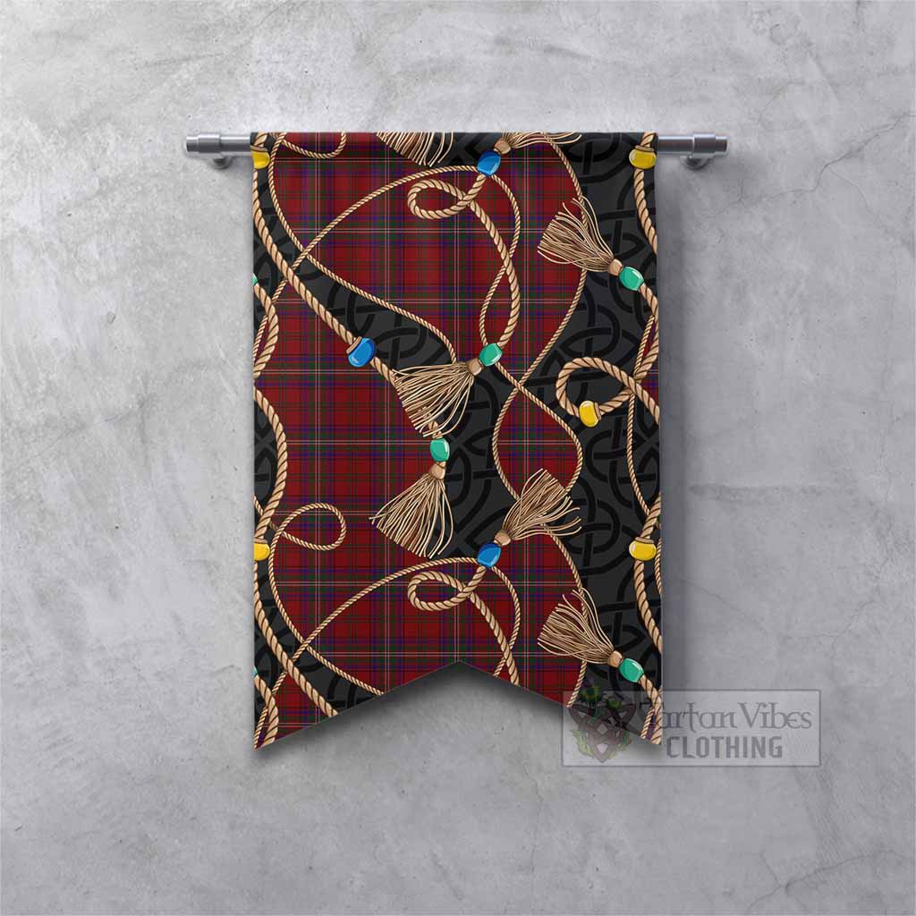 McClure Scottish Tartan Twisted Ropes Stylized Gonfalon Fishtail - Tartan Vibes Clothing