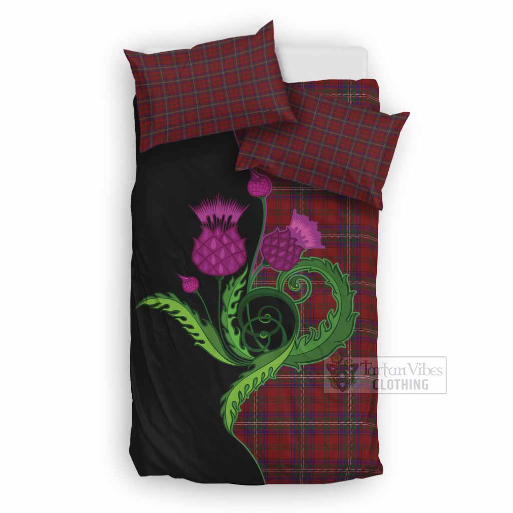 McClure Tartan Bedding Set Traditional Scottish Thistle UK Bedding Set UK Double 79*79 inch - Tartan Vibes Clothing