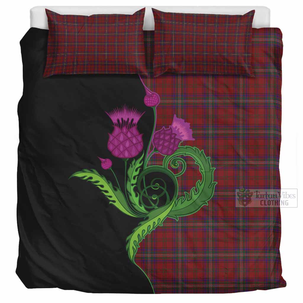McClure Tartan Bedding Set Traditional Scottish Thistle UK Bedding Set UK Super King 104*94 inch - Tartan Vibes Clothing