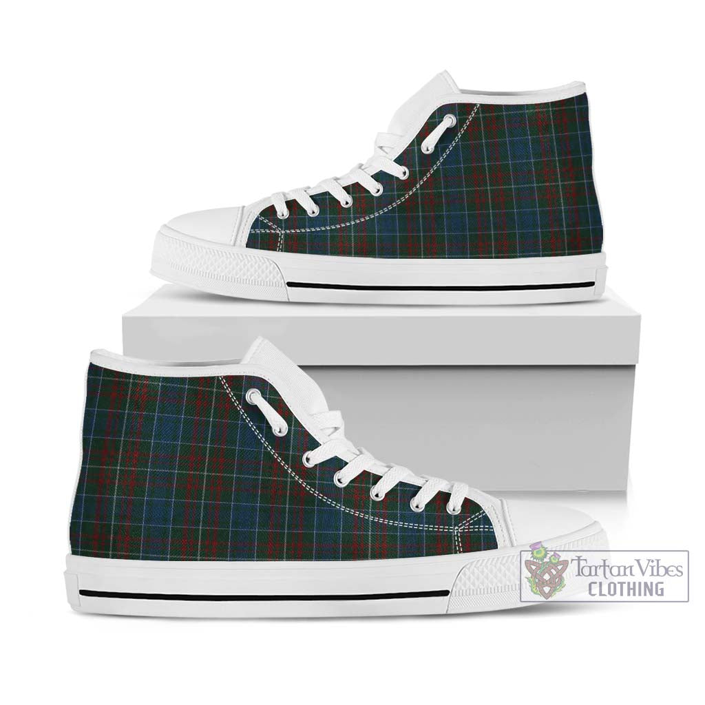 McConnell Tartan High Top Shoes Kid High Top - White Sole - Tartan Vibes Clothing