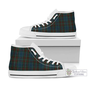 McConnell Tartan High Top Shoes Kid High Top - White Sole - Tartan Vibes Clothing