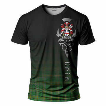 Tartan Vibes Clothing McCormick Irish Clan T-Shirt with Coat of Arms Erin Go Bragh Celtic Inspired