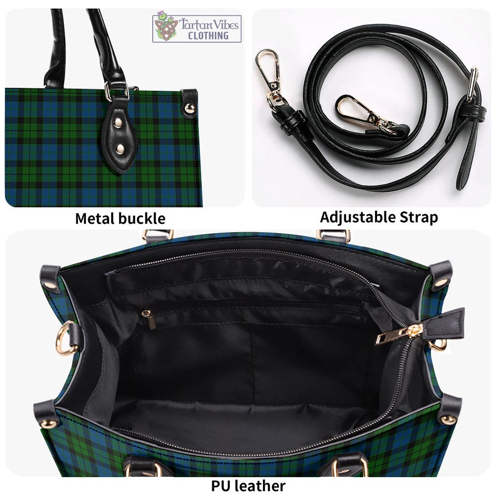 McCoy Tartan Luxury Leather Handbags - Tartan Vibes Clothing