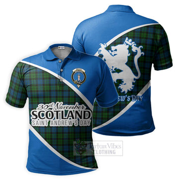 McCoy Family Crest Tartan Polo Shirt Celebrate Saint Andrew's Day in Style Kid - Tartan Vibes Clothing