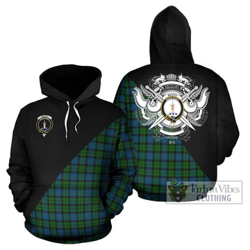 McCoy Tartan Hoodie with Family Crest and Military Logo Style Zip Hoodie - Tartan Vibes Clothing