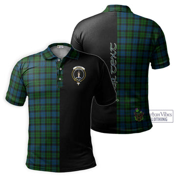 McCoy Tartan Polo Shirt with Family Crest and Half Of Me Style Kid - Tartan Vibes Clothing
