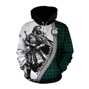 McCoy Tartan Clan Crest Cotton Hoodie with Highlander Warrior Celtic Style Pullover Hoodie XS - Tartan Vibes Clothing
