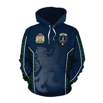 McCoy Tartan Cotton Hoodie with Family Crest and Lion Rampant Vibes Sport Style Pullover Hoodie XS - Tartan Vibes Clothing