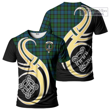 McCoy Tartan T-Shirt with Family Crest and Celtic Symbol Style Kid's Shirt - Tartan Vibes Clothing
