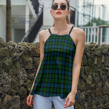 McCoy Tartan Loose Halter Neck Camisole Women - Tartan Vibes Clothing