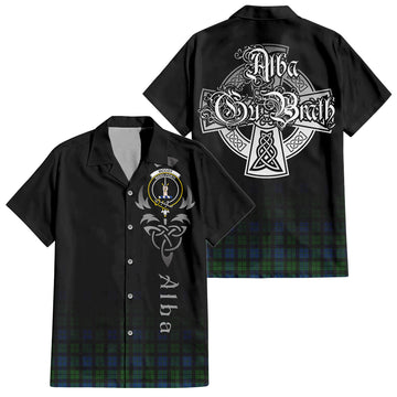 McCoy Tartan Hawaiian Shirt Shirt Featuring Alba Gu Brath Family Crest Celtic Inspired Kid - Tartan Vibes Clothing