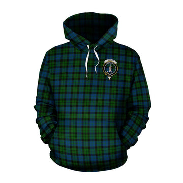 McCoy Tartan Cotton Hoodie with Family Crest Celtic Skull Style Pullover Hoodie XS - Tartan Vibes Clothing