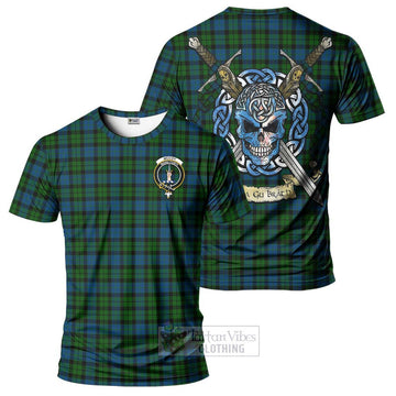 McCoy Tartan T-Shirt with Family Crest Celtic Skull Style Kid's Shirt - Tartan Vibes Clothing