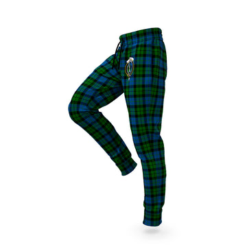 McCoy Tartan Joggers Pants with Family Crest