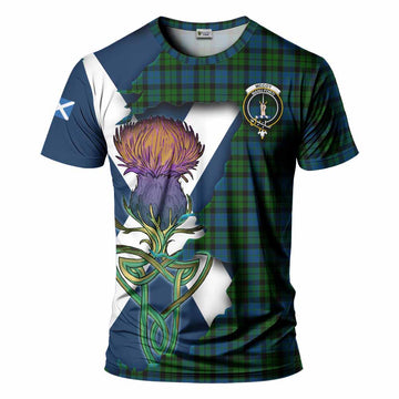 McCoy Tartan Family Crest T-Shirt Scottish Thistle Celtic Inspired Kid's Shirt - Tartan Vibes Clothing