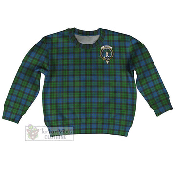 McCoy Tartan Kid Ugly Sweater with Family Crest Kid - Tartan Vibes Clothing