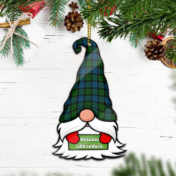 McCoy Gnome Christmas Ornament with His Tartan Christmas Hat - Tartan Vibes Clothing