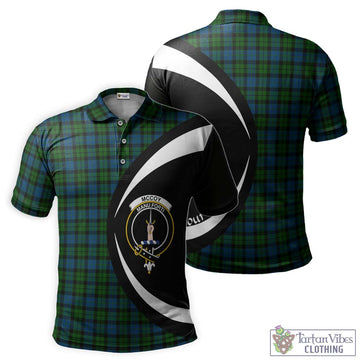 McCoy Tartan Men's Polo Shirt with Family Crest Circle Style Kid - Tartan Vibes Clothing