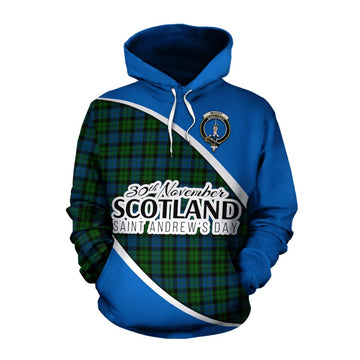 McCoy Family Crest Tartan Cotton Hoodie Celebrate Saint Andrew's Day in Style Pullover Hoodie XS - Tartan Vibes Clothing