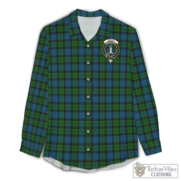 McCoy Tartan Women's Casual Shirt with Family Crest Female - Tartan Vibes Clothing