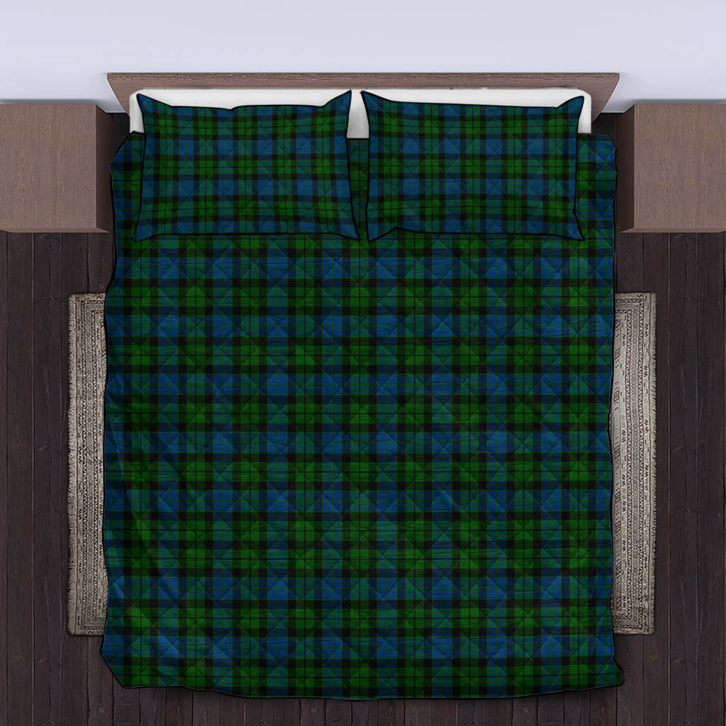McCoy Tartan Quilt Bed Set King - Tartan Vibes Clothing