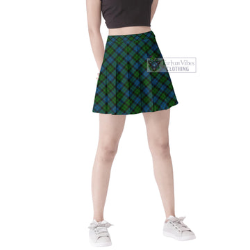 McCoy Tartan Women's Plated Mini Skirt