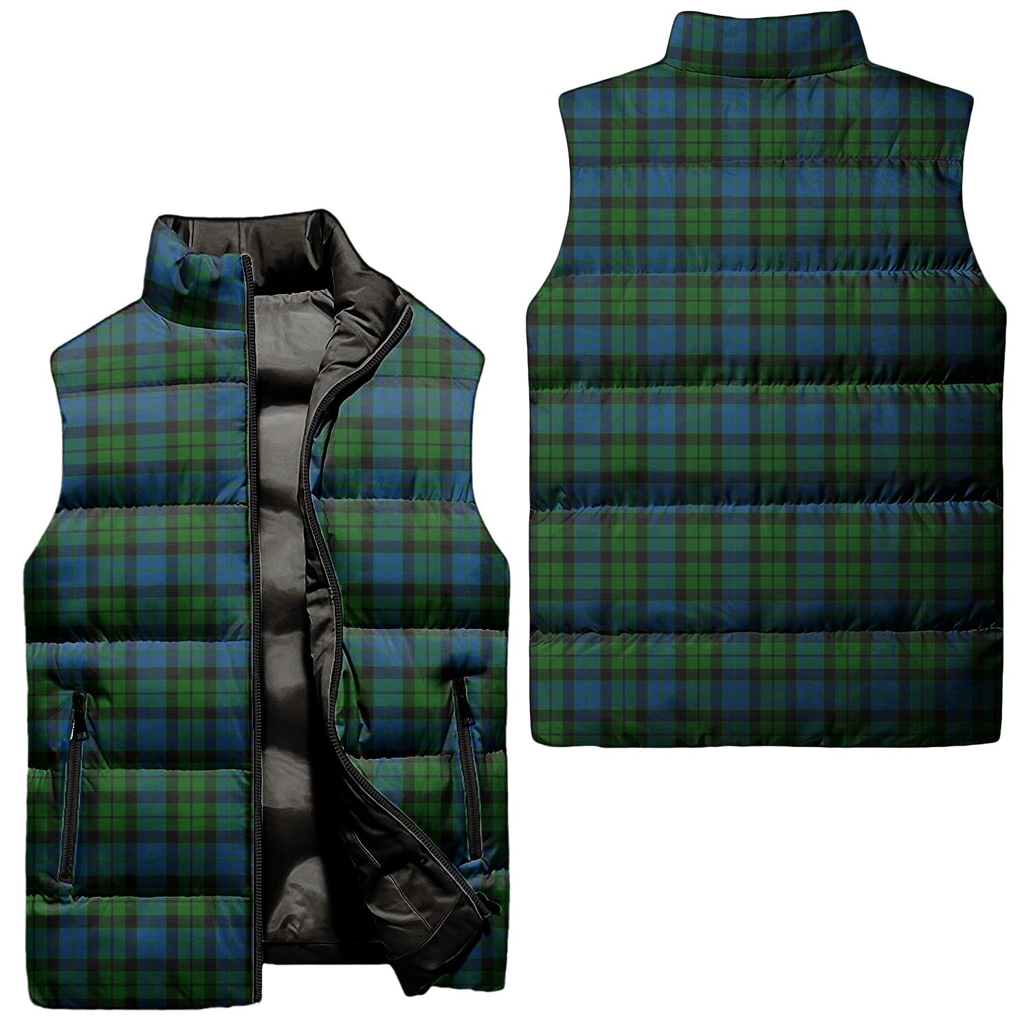 McCoy Tartan Sleeveless Puffer Jacket Unisex - Tartan Vibes Clothing
