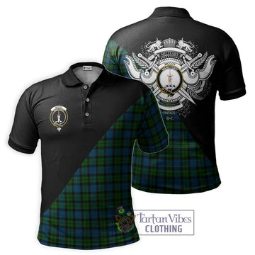 McCoy Tartan Polo Shirt with Family Crest and Military Logo Style Kid - Tartan Vibes Clothing