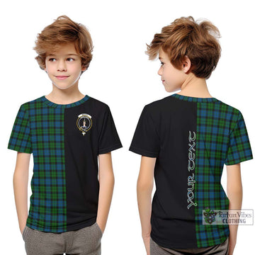 McCoy Tartan Kid T-Shirt with Family Crest and Half Of Me Style Youth XL Size14 - Tartan Vibes Clothing