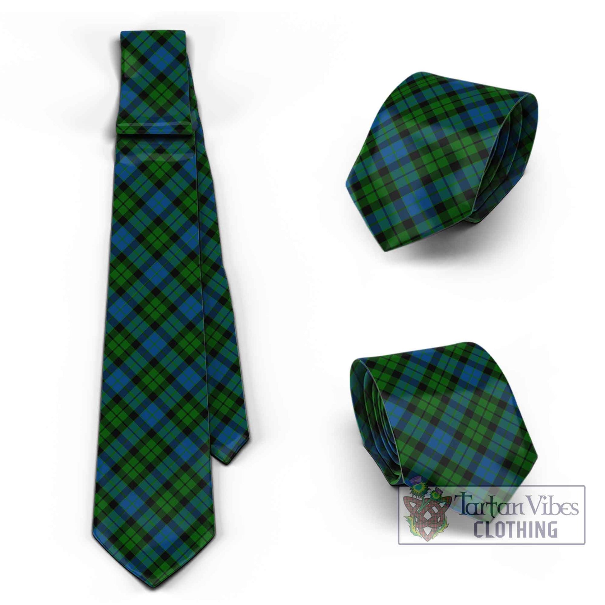 McCoy Tartan Classic Necktie Cross Style Necktie One Size - Tartan Vibes Clothing