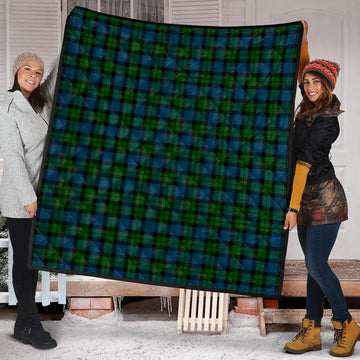 McCoy Tartan Quilt Super King Quilt 91" x 110" - Tartan Vibes Clothing