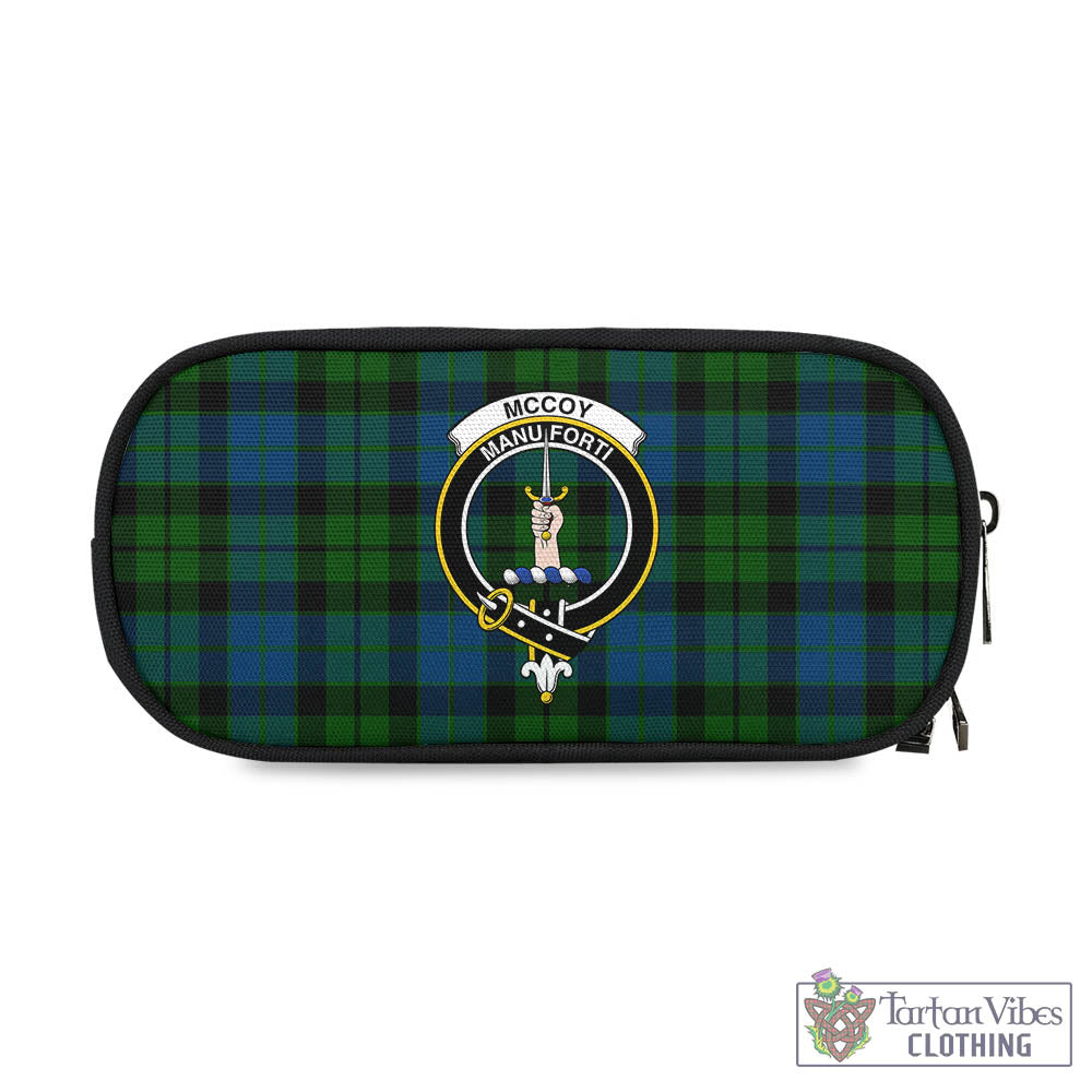McCoy Tartan Pen and Pencil Case with Family Crest One Size 4.13*8.74 inch - Tartan Vibes Clothing