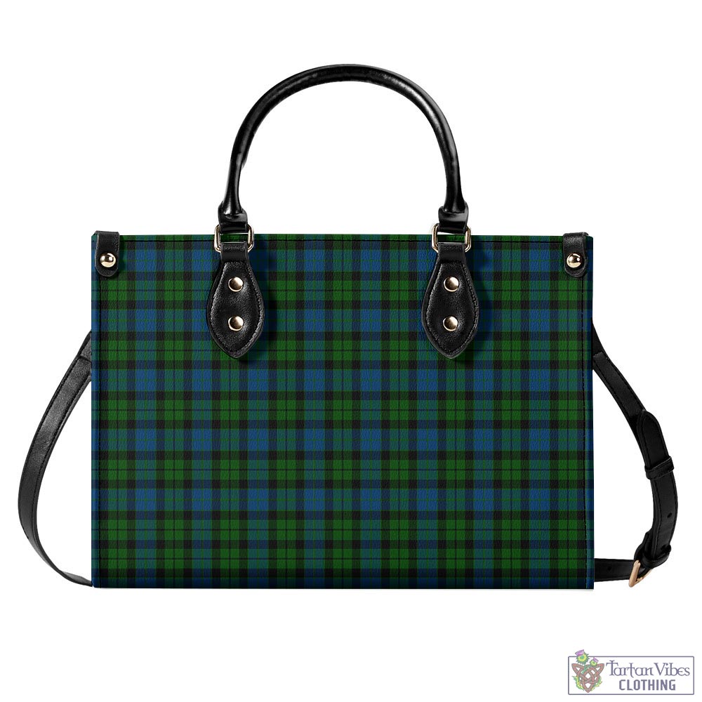 McCoy Tartan Luxury Leather Handbags L - Tartan Vibes Clothing