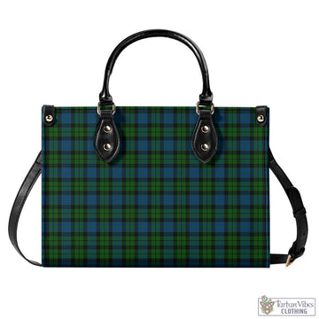McCoy Tartan Luxury Leather Handbags L - Tartan Vibes Clothing