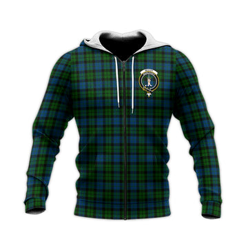 McCoy Tartan Knitted Hoodie with Family Crest Unisex Knitted Zip Hoodie - Tartan Vibes Clothing